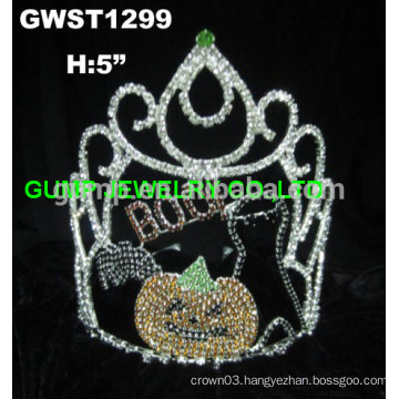 BOO pumpkin ghost tiara crown
